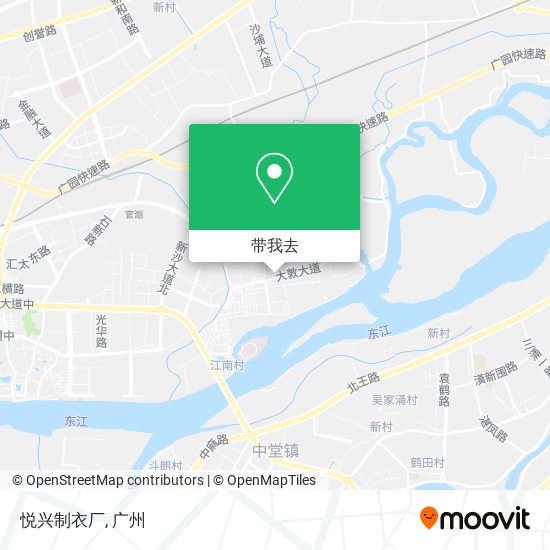 悦兴制衣厂地图