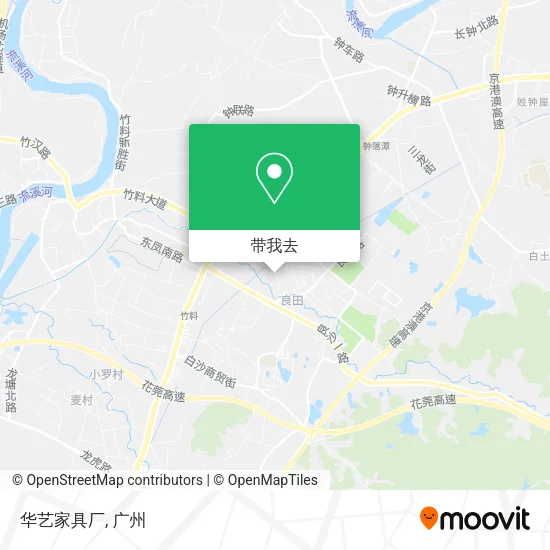 华艺家具厂地图