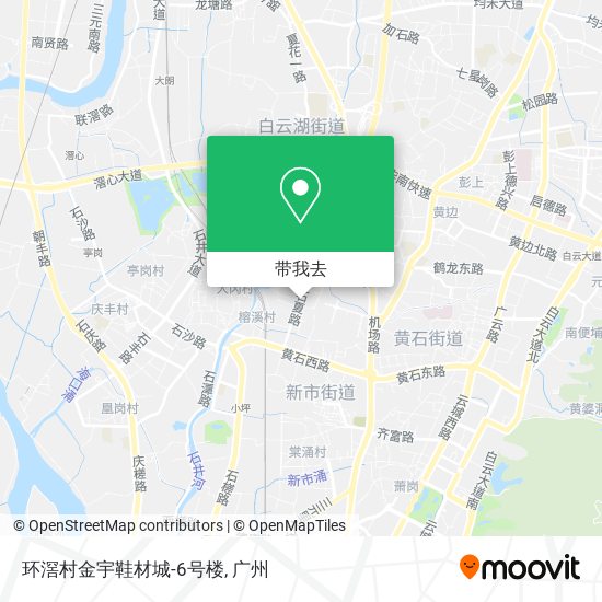 环滘村金宇鞋材城-6号楼地图