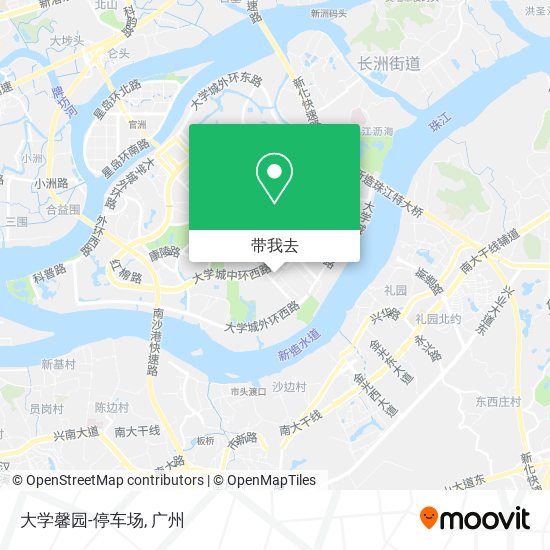 大学馨园-停车场地图