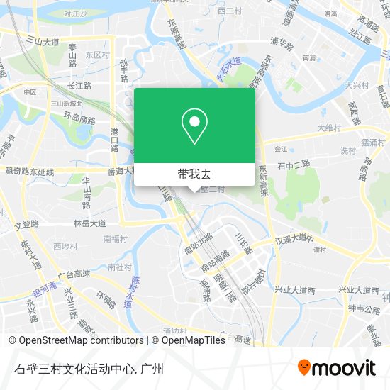 石壁三村文化活动中心地图