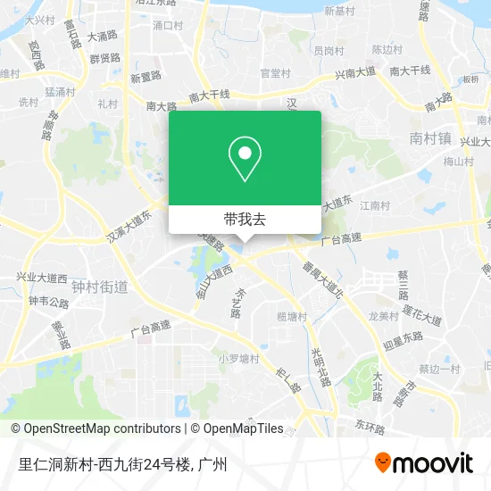 里仁洞新村-西九街24号楼地图