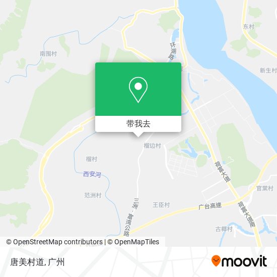 唐美村道地图