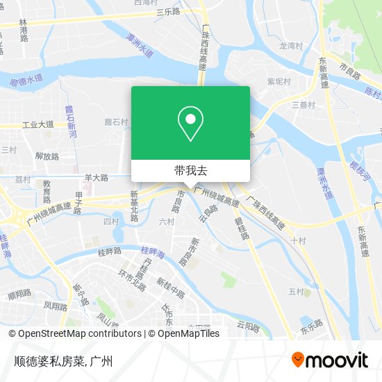 顺德婆私房菜地图