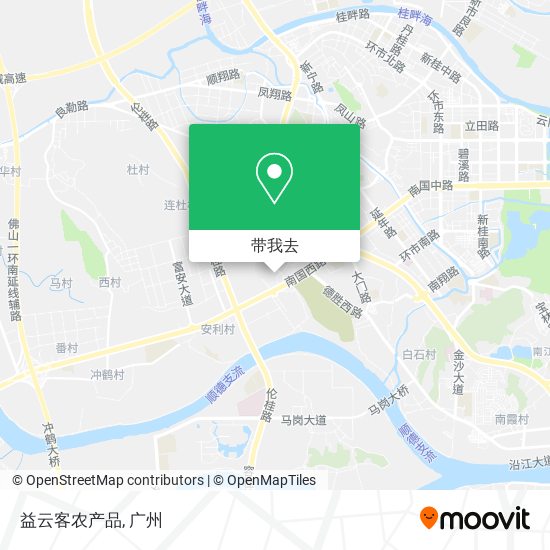 益云客农产品地图