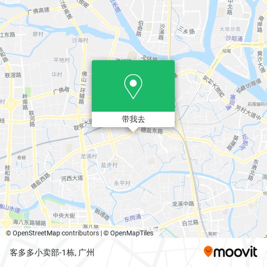 客多多小卖部-1栋地图