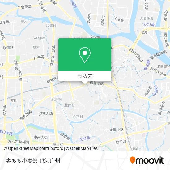 客多多小卖部-1栋地图