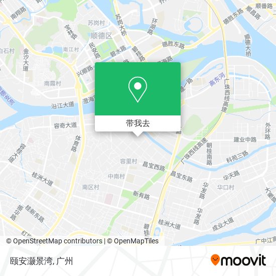 颐安灏景湾地图