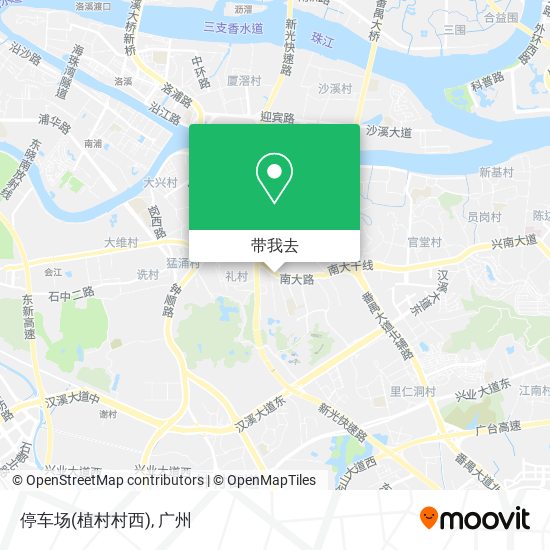 停车场(植村村西)地图