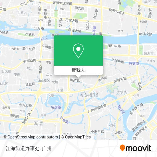 江海街道办事处地图