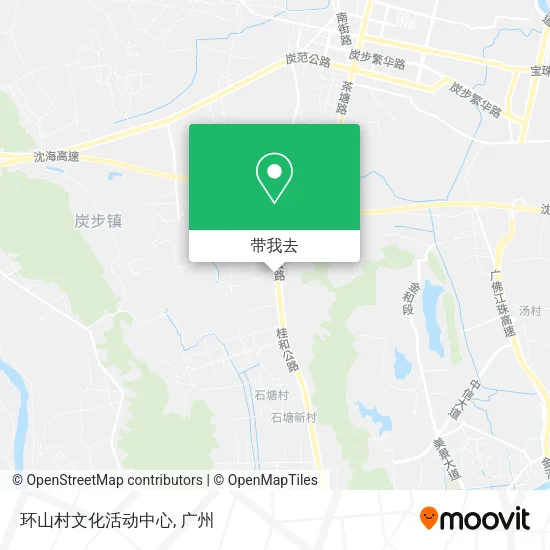 环山村文化活动中心地图