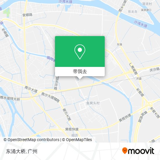 东涌大桥地图