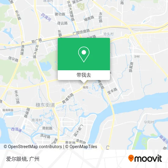 爱尔眼镜地图