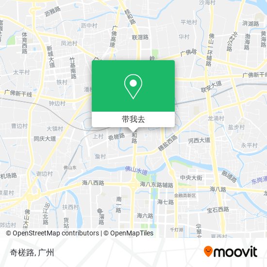 奇槎路地图