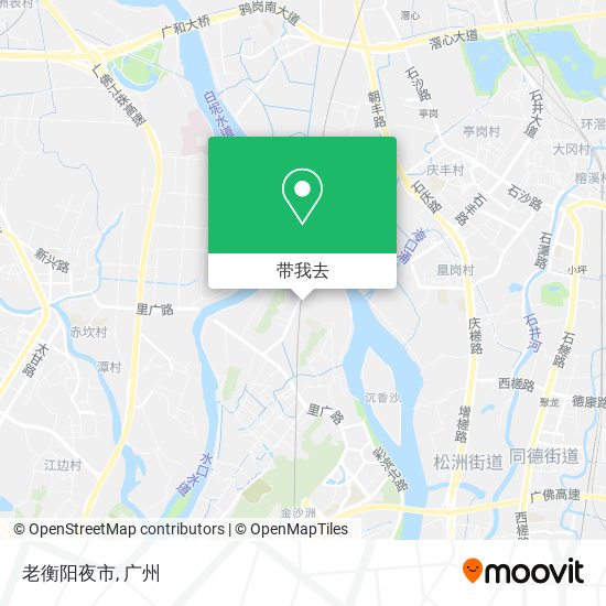 老衡阳夜市地图