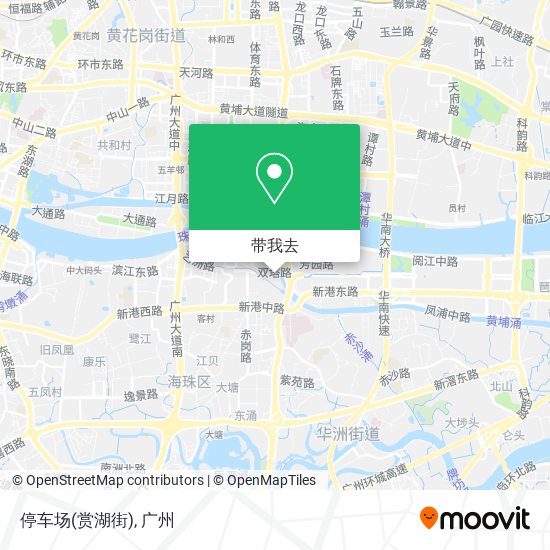 停车场(赏湖街)地图