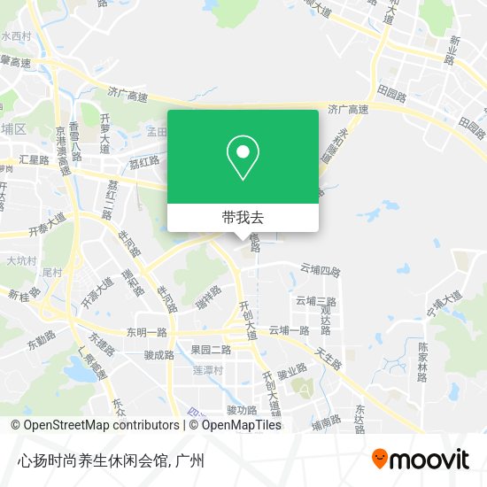心扬时尚养生休闲会馆地图