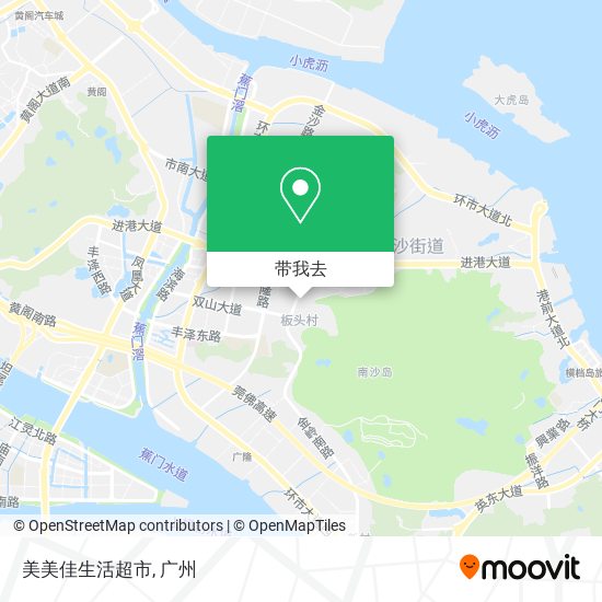 美美佳生活超市地图