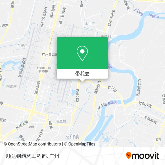 顺达钢结构工程部地图