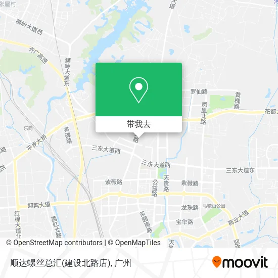 顺达螺丝总汇(建设北路店)地图