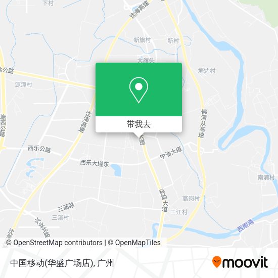 中国移动(华盛广场店)地图