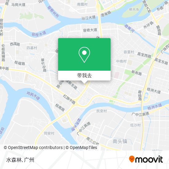 水森林地图