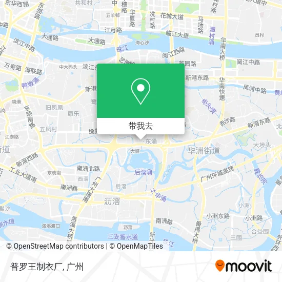 普罗王制衣厂地图