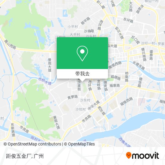 距俊五金厂地图