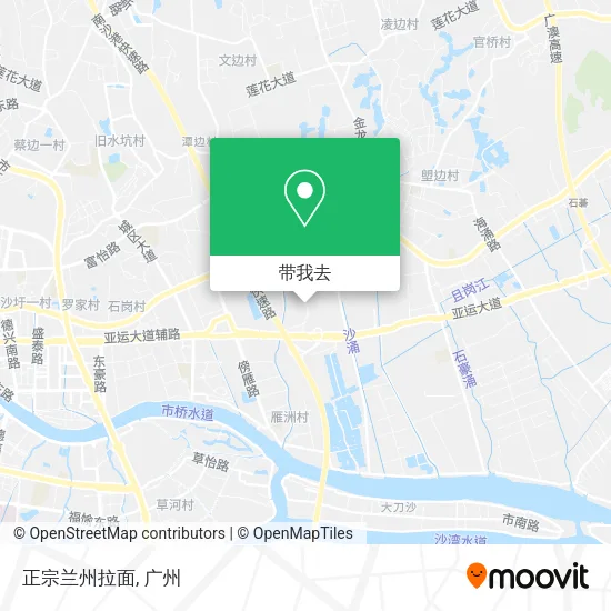 正宗兰州拉面地图