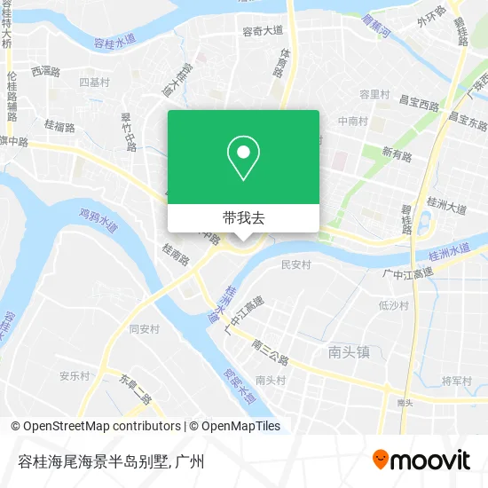 容桂海尾海景半岛别墅地图