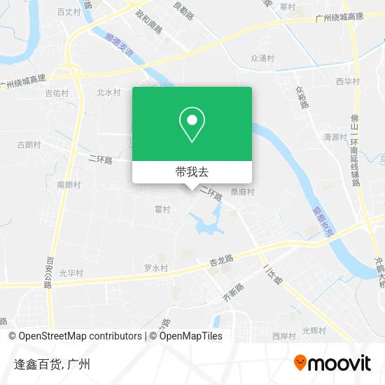 逢鑫百货地图