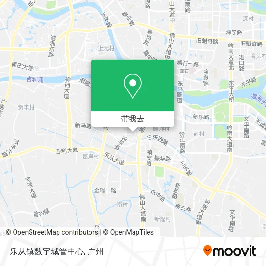 乐从镇数字城管中心地图