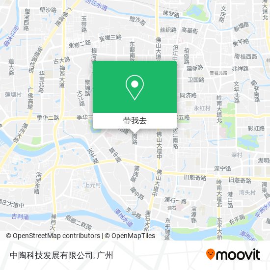 中陶科技发展有限公司地图