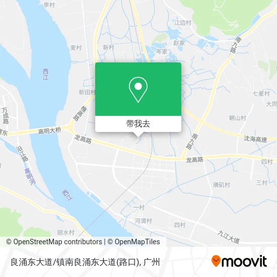 良涌东大道/镇南良涌东大道(路口)地图