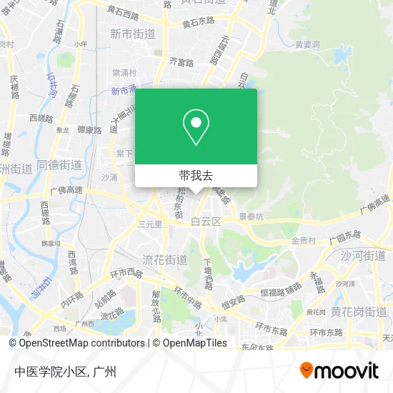 中医学院小区地图