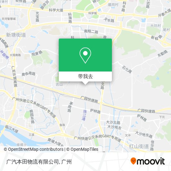 广汽本田物流有限公司地图