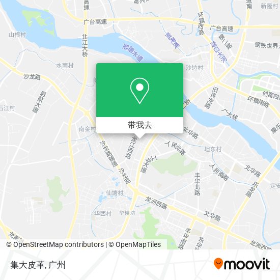 集大皮革地图