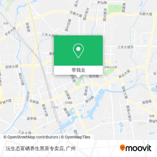沅生态富硒养生黑茶专卖店地图