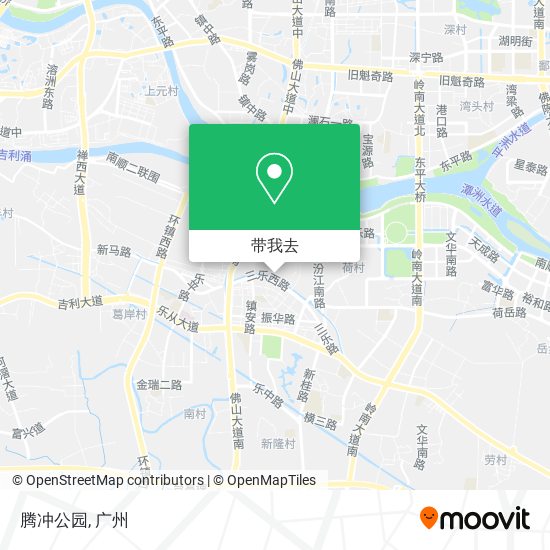 腾冲公园地图