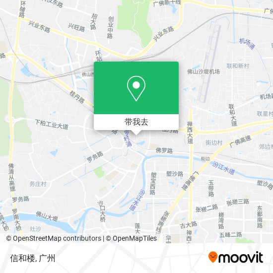信和楼地图