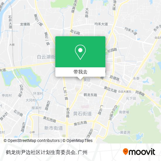 鹤龙街尹边社区计划生育委员会地图