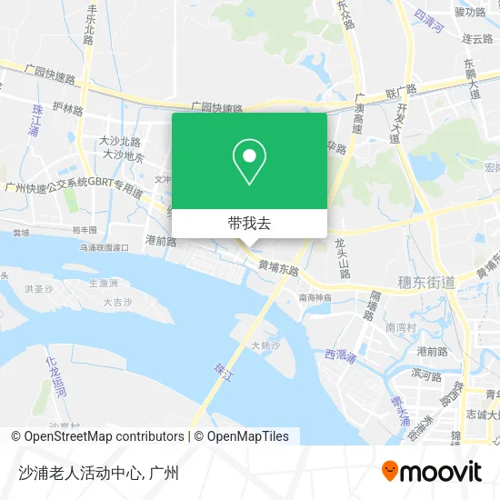 沙浦老人活动中心地图