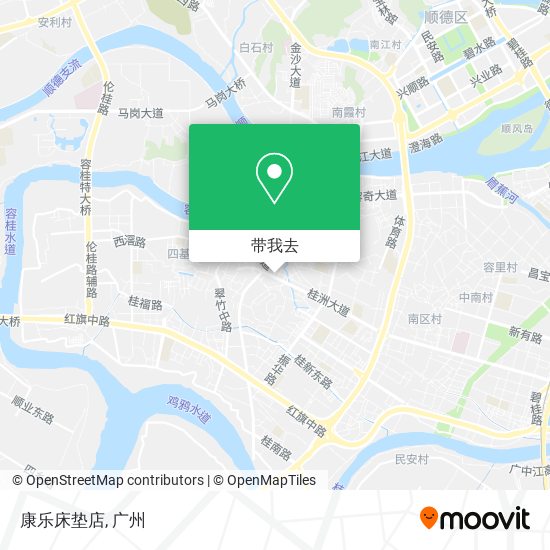 康乐床垫店地图