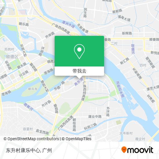 东升村康乐中心地图