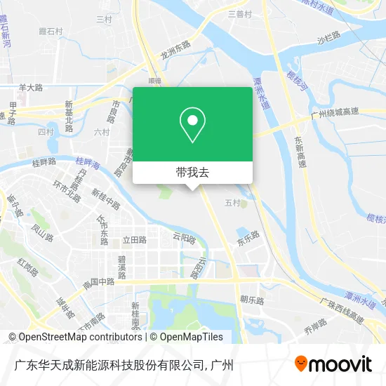 广东华天成新能源科技股份有限公司地图