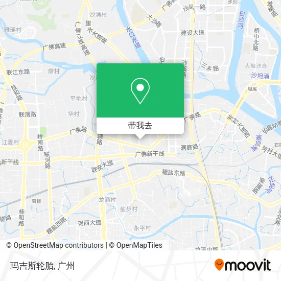 玛吉斯轮胎地图