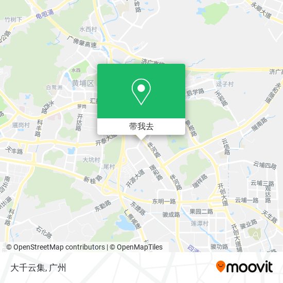 大千云集地图