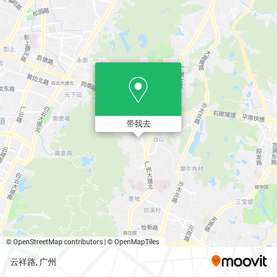 云祥路地图