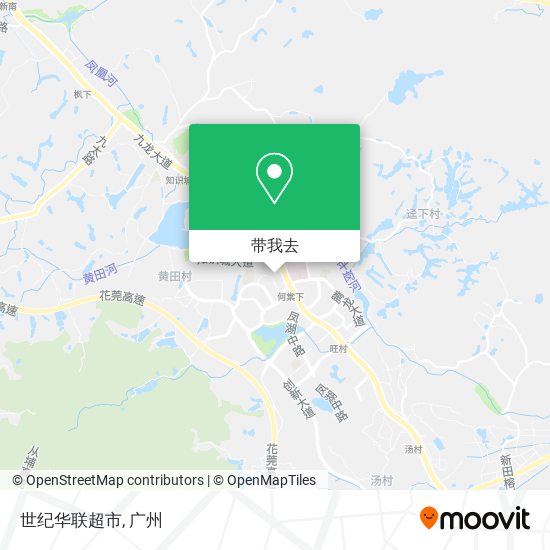 世纪华联超市地图