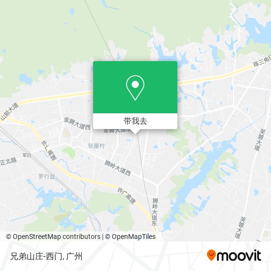兄弟山庄-西门地图